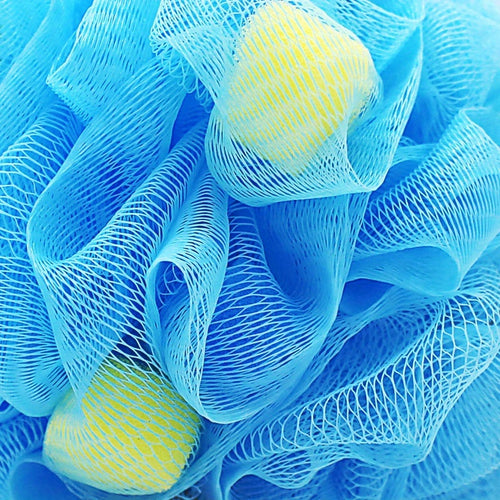 1pc Bath Scrub Sponge Flower, Bath Scrub Towel, Bath Flower Foaming Net, Bath Ball, Rich Lather, Easy to Rinse, Non-Greasy Feel, Random Color