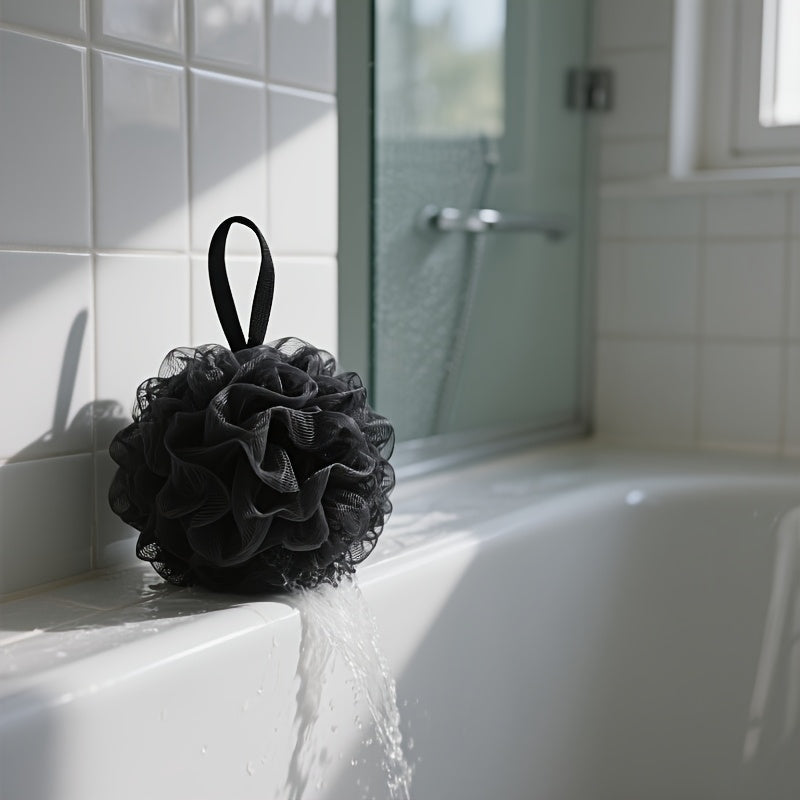 High-Density Mesh Shower Sponge, Quick Foaming And Easy Drying, Gentle on Skin - Shower Happiness at Its Best! This Soft And Durable Mesh Sponge Is Perfect for The Whole Family